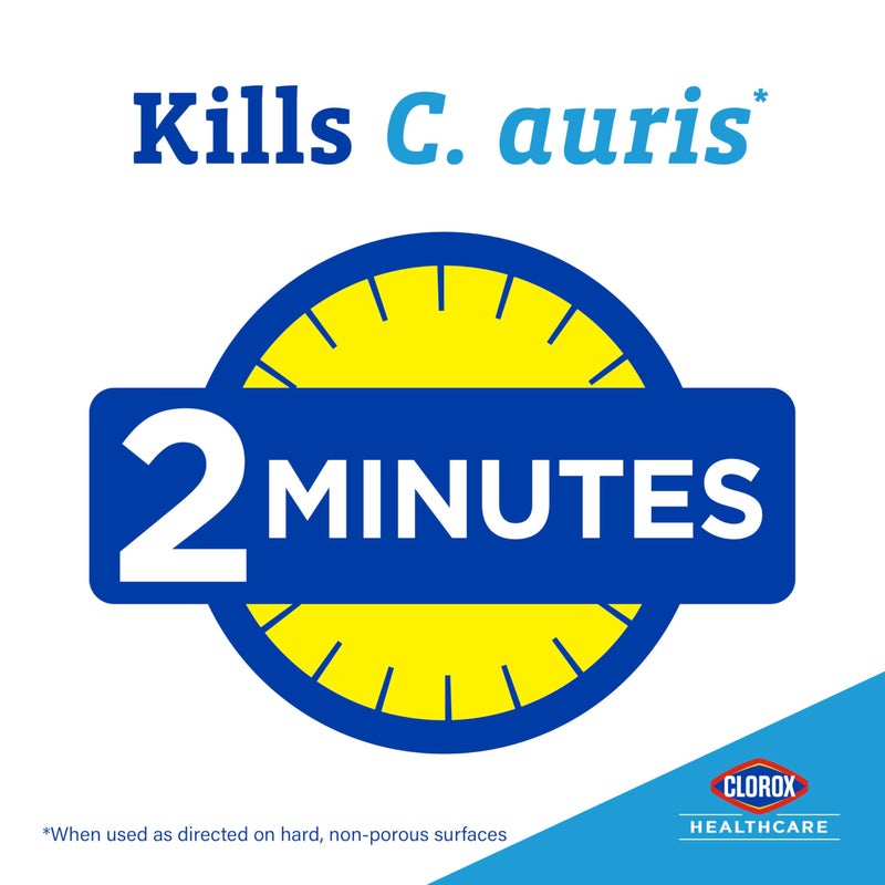 Clorox Healthcare Hydrogen Peroxide Cleaner Disinfectant Refill, Bleach Free, 128 Fluid Ounces (Package May Vary) - Image 4